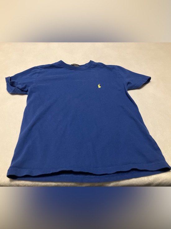 Polo Ralph Lauren Other - Polo by Ralph Lauren Blue Tee with Yellow Logo Tag